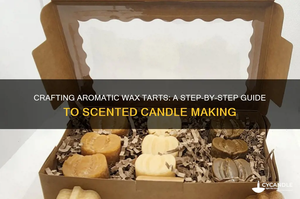 how do you make scented candle tarts