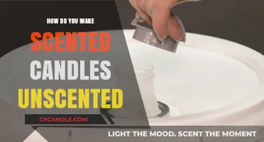 Removing Candle Fragrance: Simple Methods to Make Scented Candles Unscented