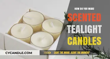 Crafting Aromatic Tealight Candles: A Step-by-Step DIY Guide