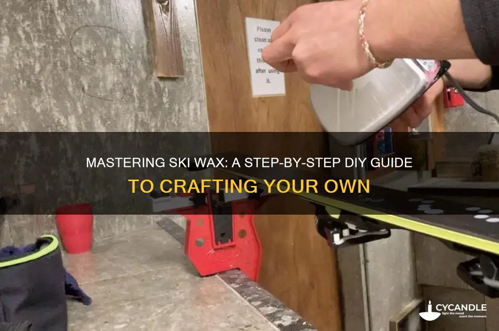 how do you make ski wax