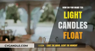 Create Floating Tea Light Candles: Simple DIY Guide for Water Decor