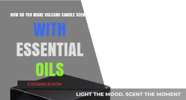 Crafting Fiery Volcano Candle Scents Using Essential Oils: A Guide