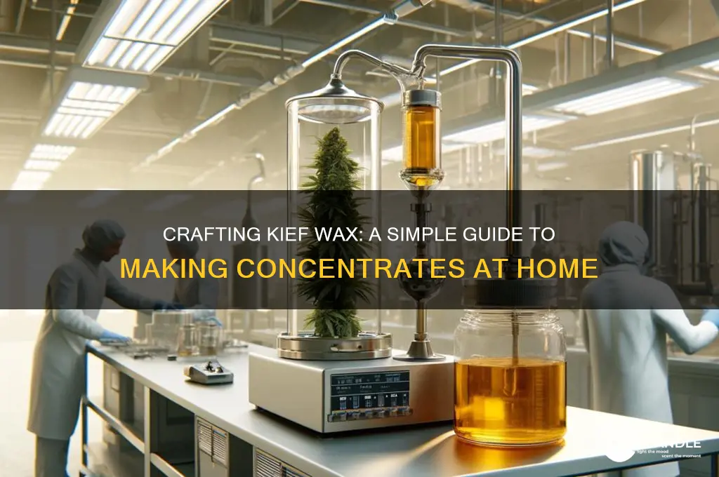how do you make wax from kief