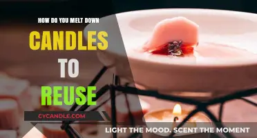 Recycling Candles: Melt and Reuse Wax