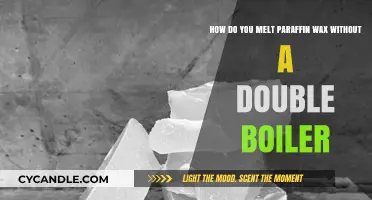 Easy Ways to Melt Paraffin Wax Without a Double Boiler