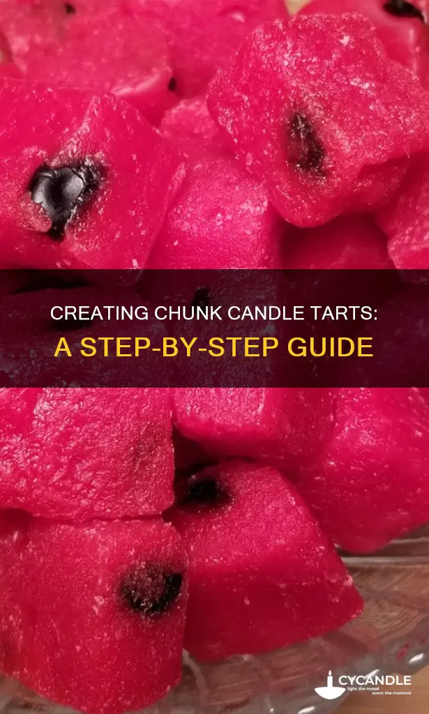 how do you mske chunk candle tsrts