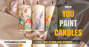 Wax Artistry: Painting Candles with Creative Flair