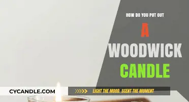 Safely Extinguishing WoodWick Candles: A Step-by-Step Guide to Properly Putting Them Out