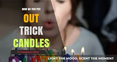 Mastering the Art of Extinguishing Trick Candles: Tips and Tricks