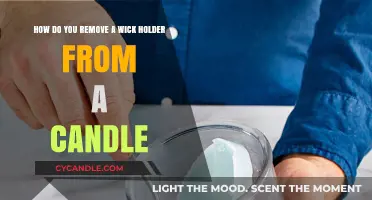 Easy Steps to Safely Remove a Wick Holder from Your Candle