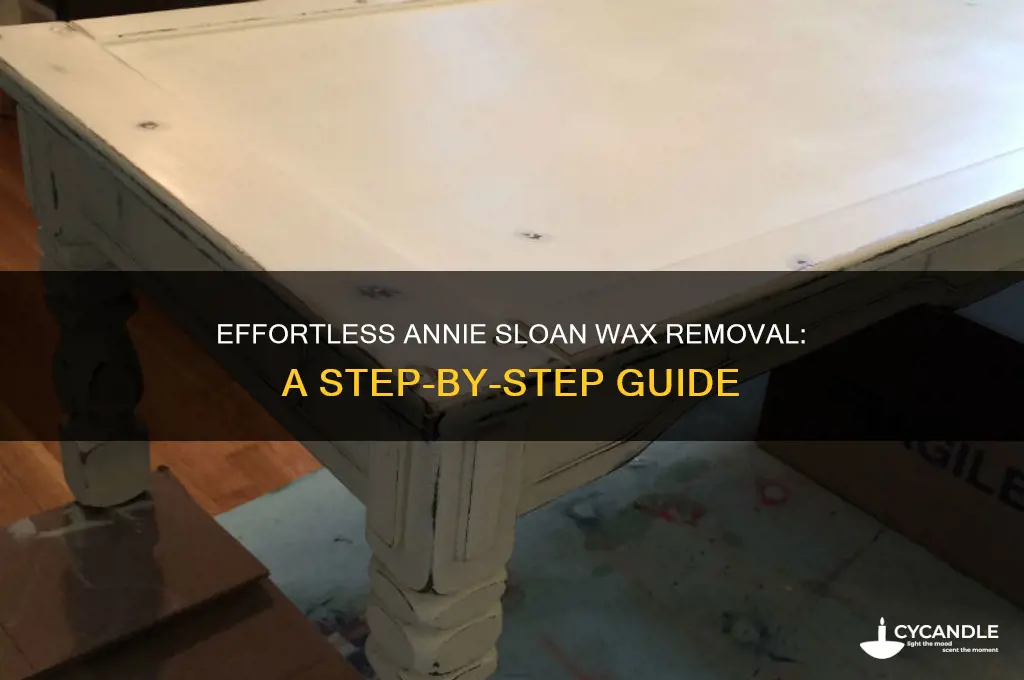 how do you remove annie sloan wax