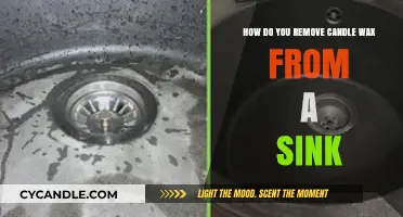 Quick & Easy Ways to Remove Candle Wax from Your Sink