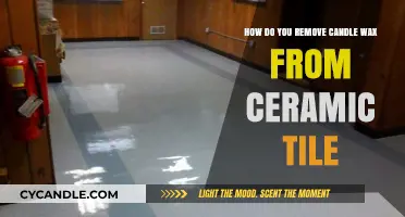 Effective Ways to Remove Candle Wax from Ceramic Tile Surfaces
