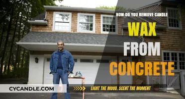 Effective Ways to Remove Candle Wax from Concrete Surfaces Easily