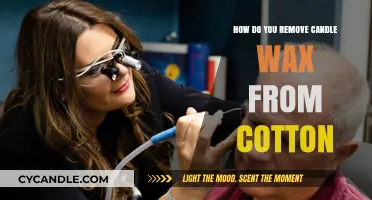 Effective Ways to Remove Candle Wax from Cotton Fabric Easily