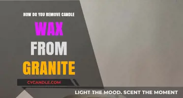 Effective Ways to Remove Candle Wax from Granite Surfaces