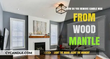 Easy Steps to Remove Candle Wax from Wood Mantle Safely