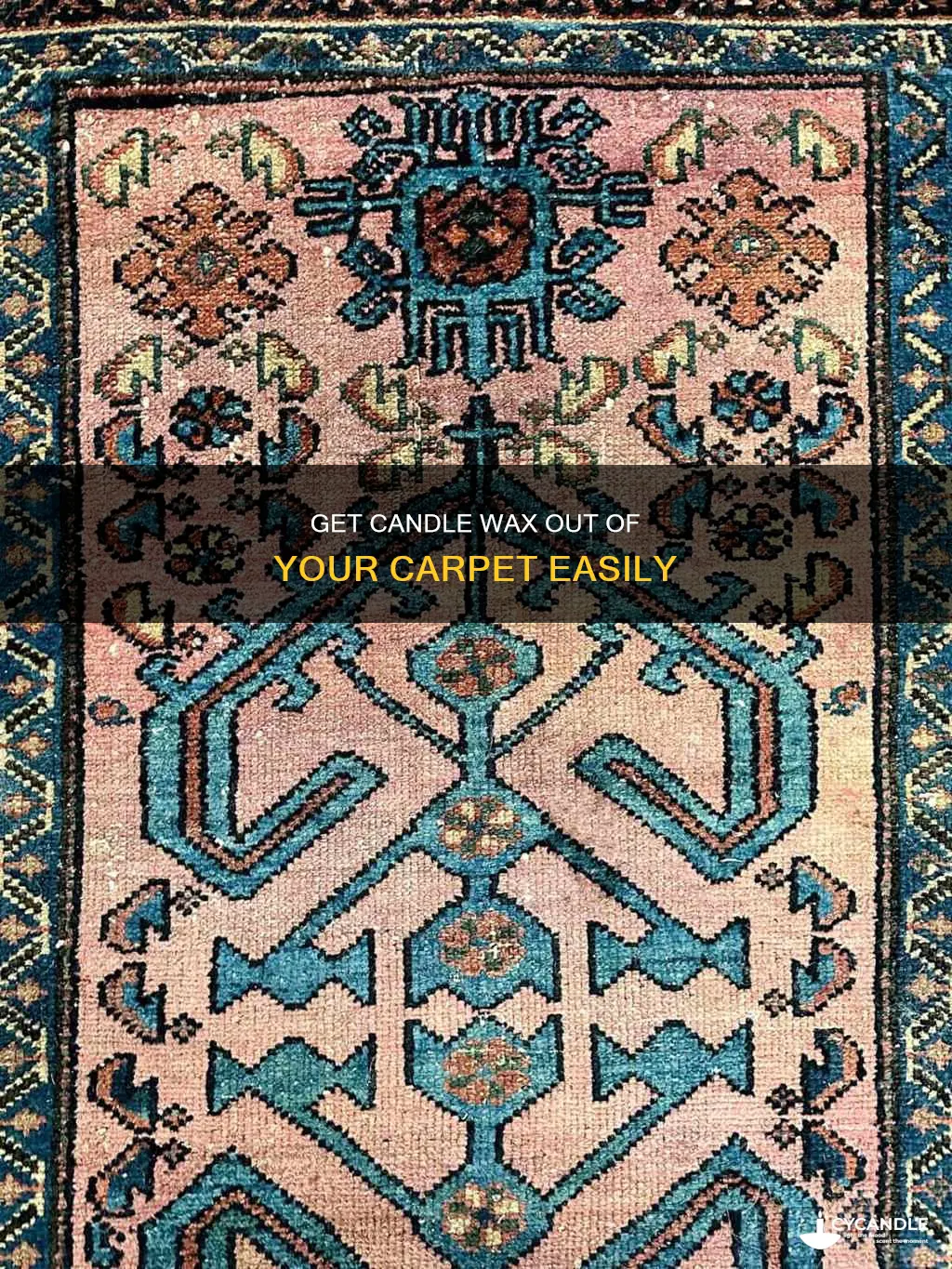 how do you remove candle wx froma carpet