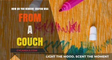 Effective Ways to Remove Crayon Wax from Your Couch Easily