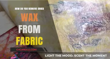 Effective Methods to Remove Dried Wax from Fabric Easily
