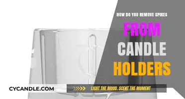 Removing Candle Holder Spikes: A Quick Guide