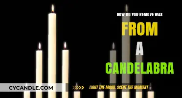 Effortless Wax Removal: Cleaning Your Candelabra Like a Pro