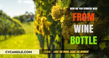 Easy Ways to Remove Wax from Your Wine Bottle