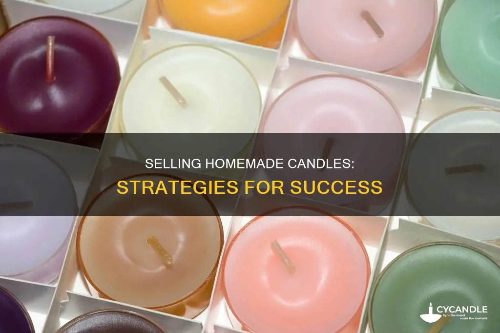 how do you sell homemade candles