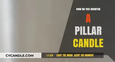 Trimming Pillar Candles: Easy Ways to Shorten Them