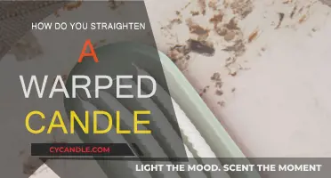 Straightening Warped Candles: Easy DIY Tricks to Salvage Your Candles