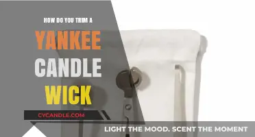 Mastering Wick Trimming: A Guide to Maintaining Your Yankee Candle