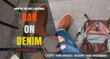 Beeswax Bar Magic: Waterproofing and Styling Your Denim Naturally