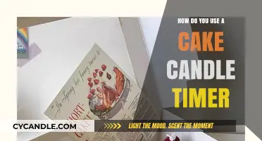 Mastering Cake Candle Timers: A Simple Guide to Perfect Timing