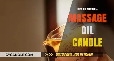 Enhance Your Relaxation: A Guide to Using Massage Oil Candles