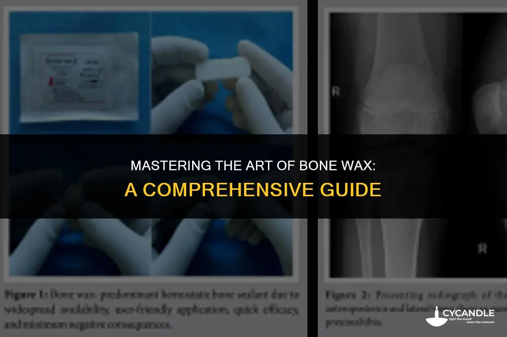 how do you use bone wax