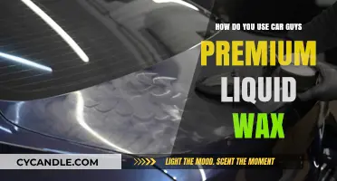 Achieve a Showroom Shine: Mastering Car Guys Premium Liquid Wax