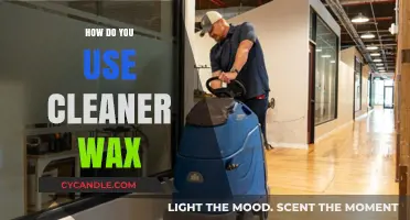 Achieving a Flawless Finish: Your Guide to Using Cleaner Wax