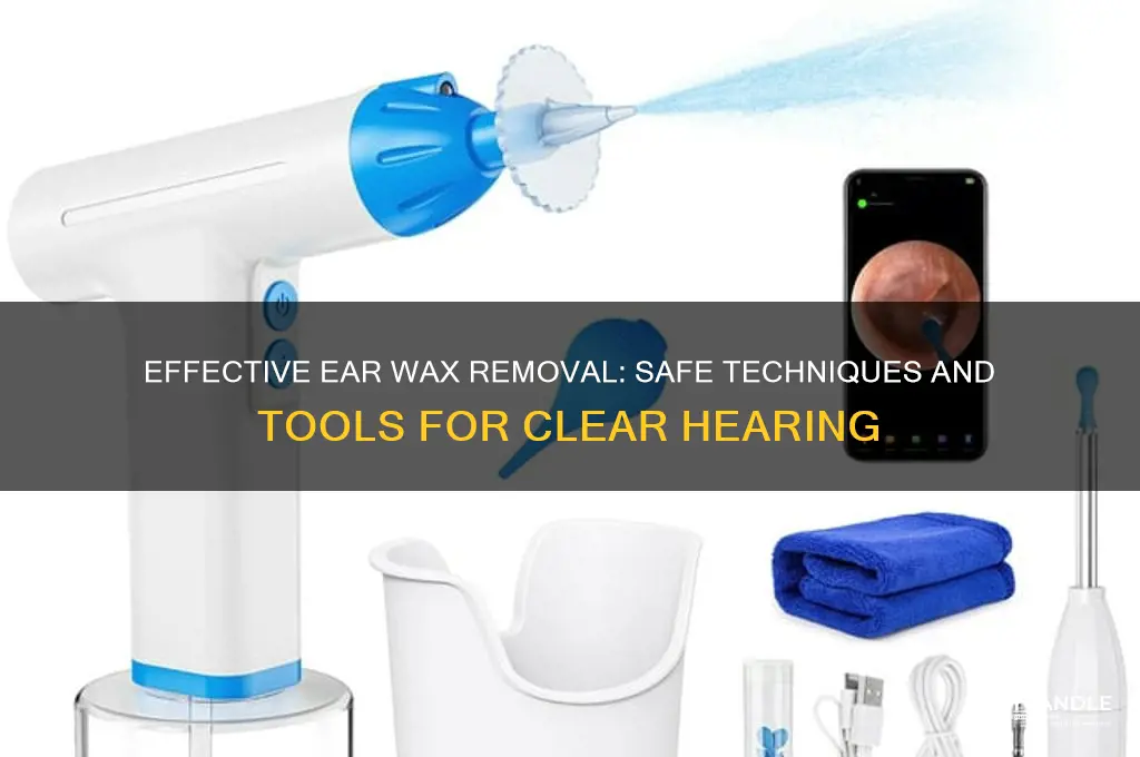how do you use ear wax removal