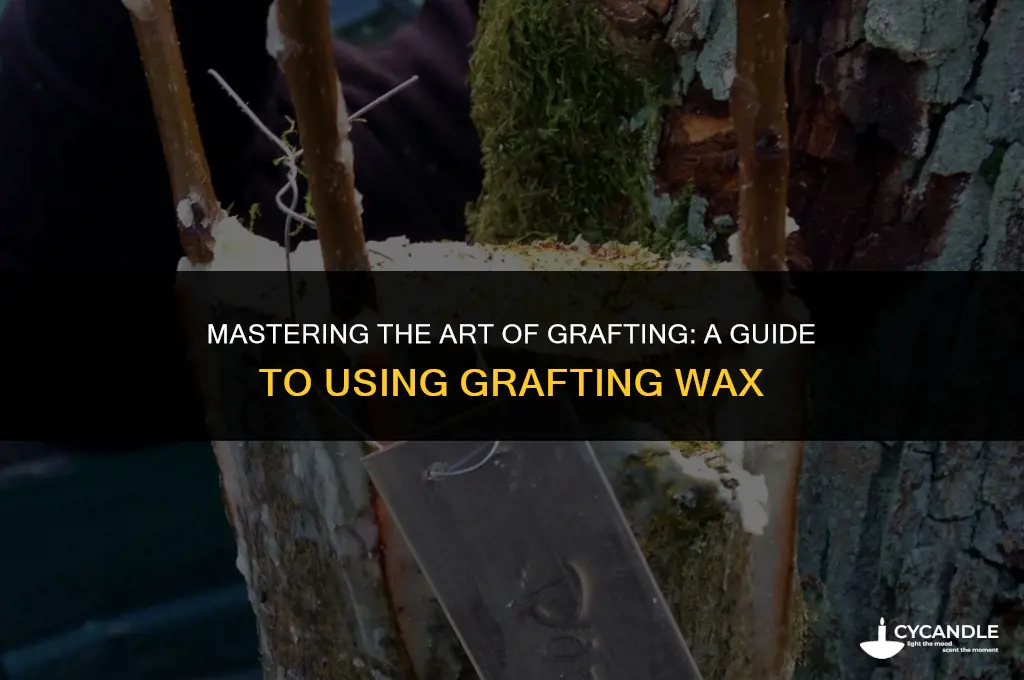 how do you use grafting wax