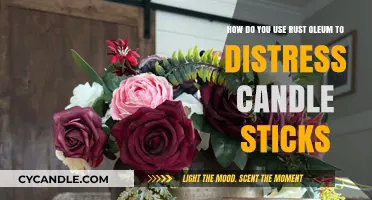 Distressing Candlesticks with Rust-Oleum: A Creative DIY Guide