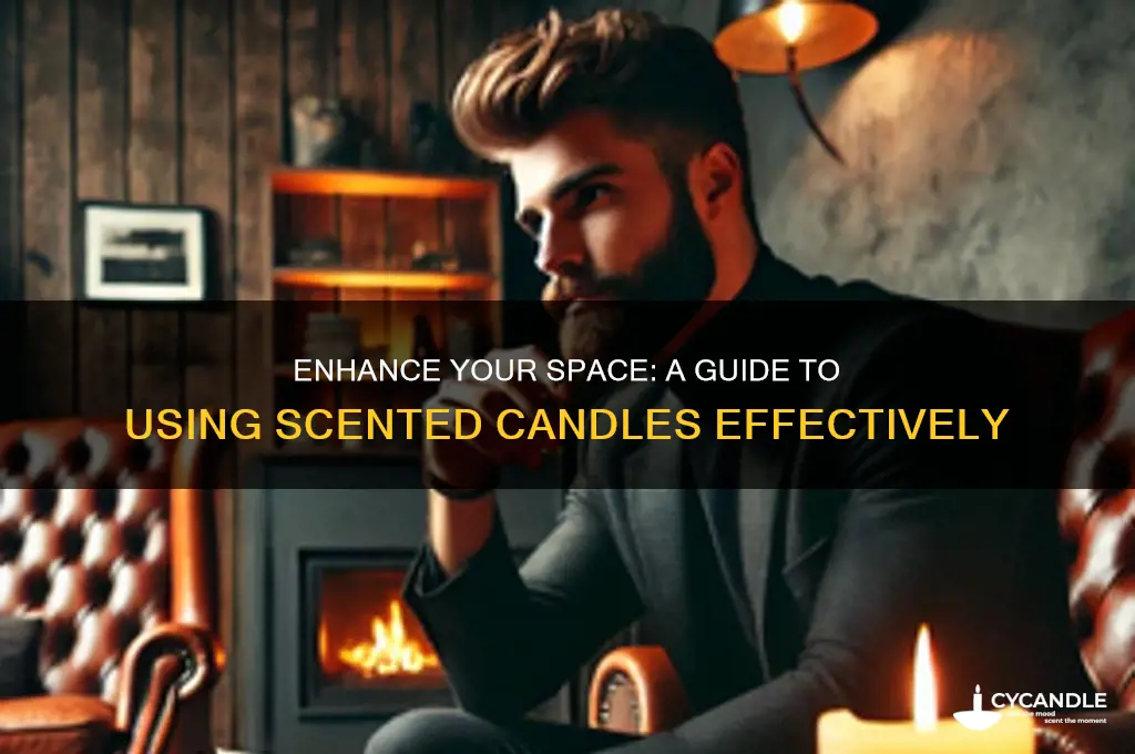 how do you use scented candles