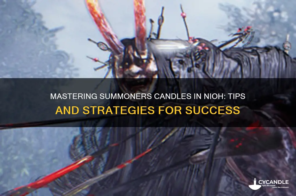 how do you use summoners candles in nioh