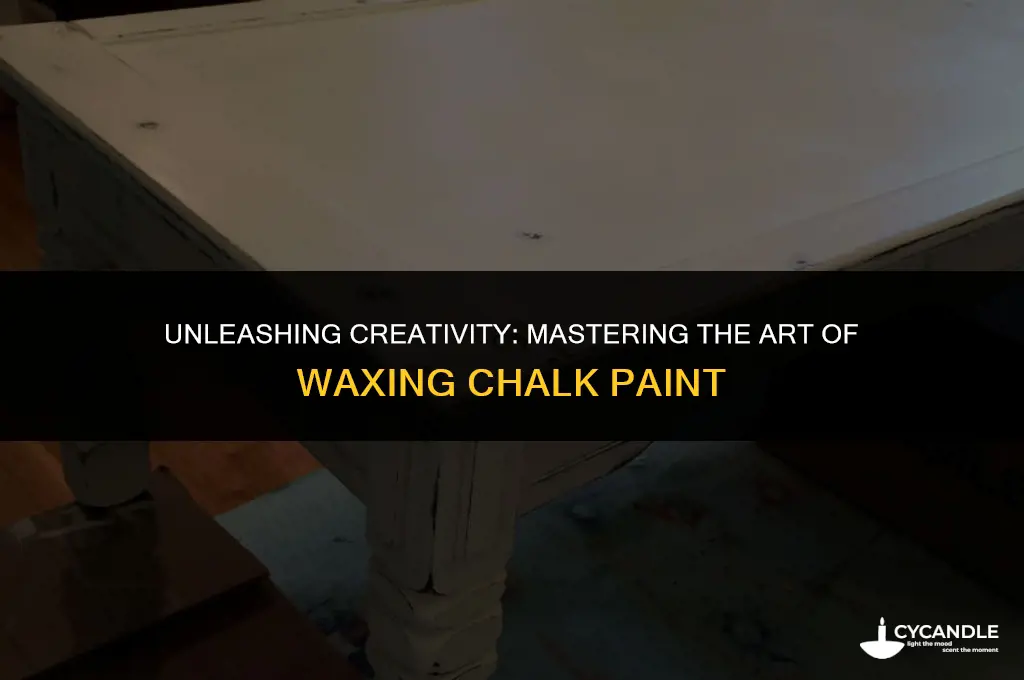 how do you use the wax after chalk paint