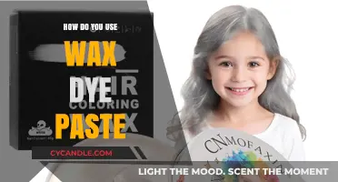 Mastering the Art of Wax Dye Paste: A Comprehensive Guide