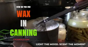 Preserving Freshness: The Art of Using Wax in Canning