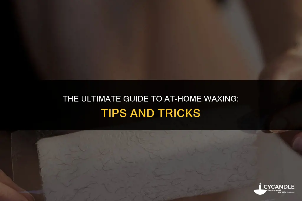 how do you wax yourself