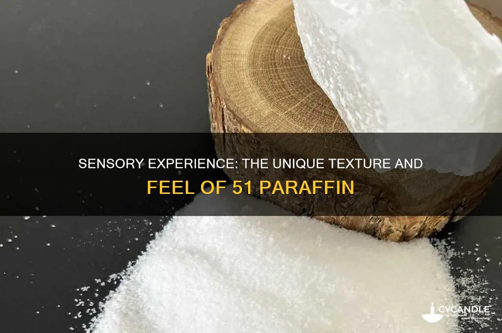 how does 51 paraffin feel like