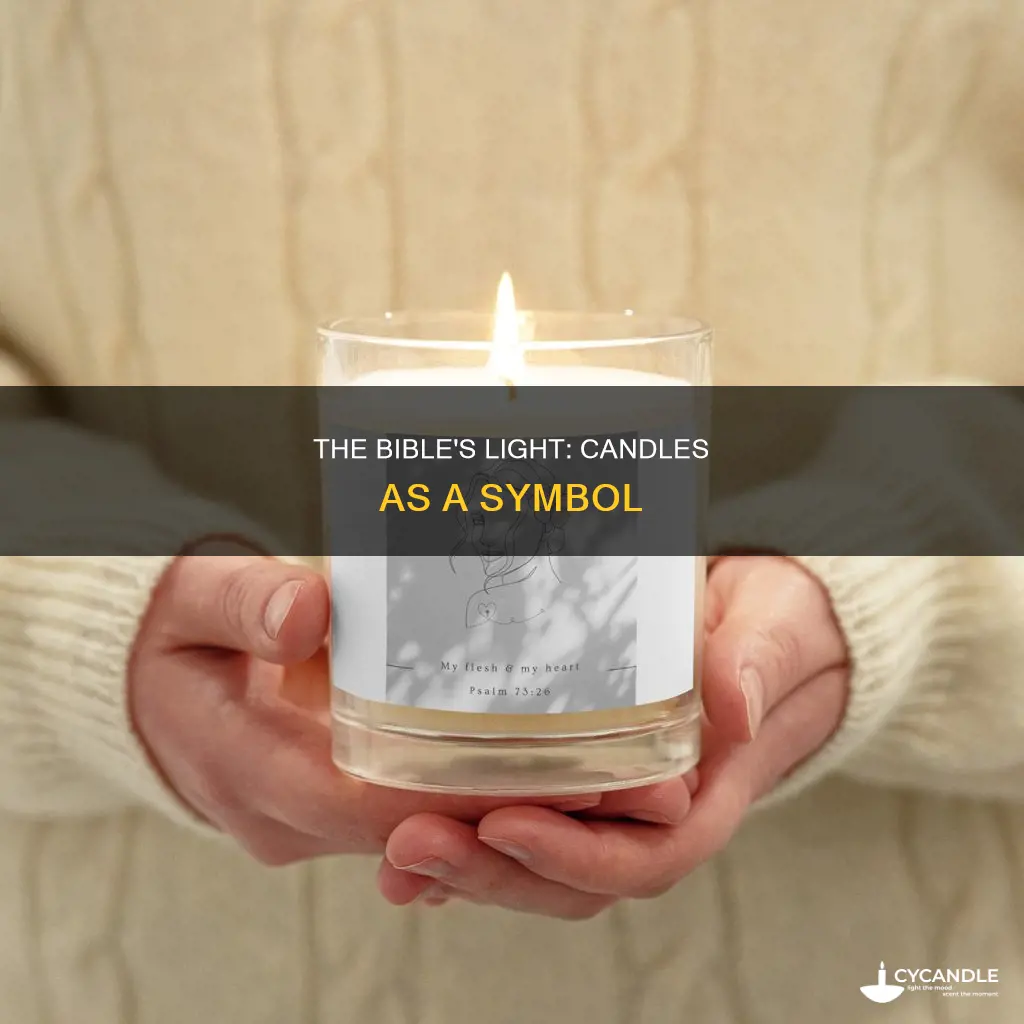 how does a bible describe a candle