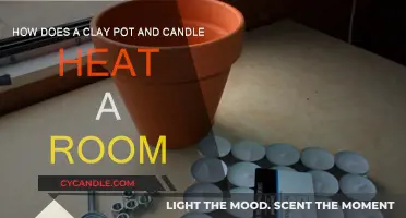 Clay Pot and Candle: Heating Your Room Efficiently