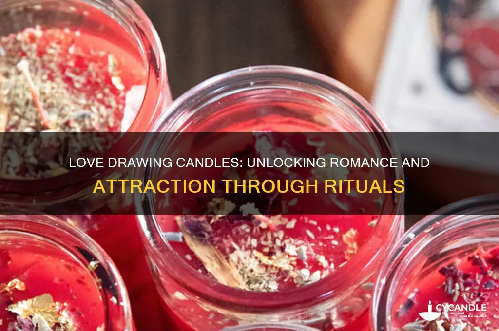 how does a love drawing candle work